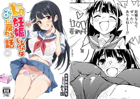1ヶ月妊娠しなければ男に戻れる話(1)【RJ01082281】 の表紙