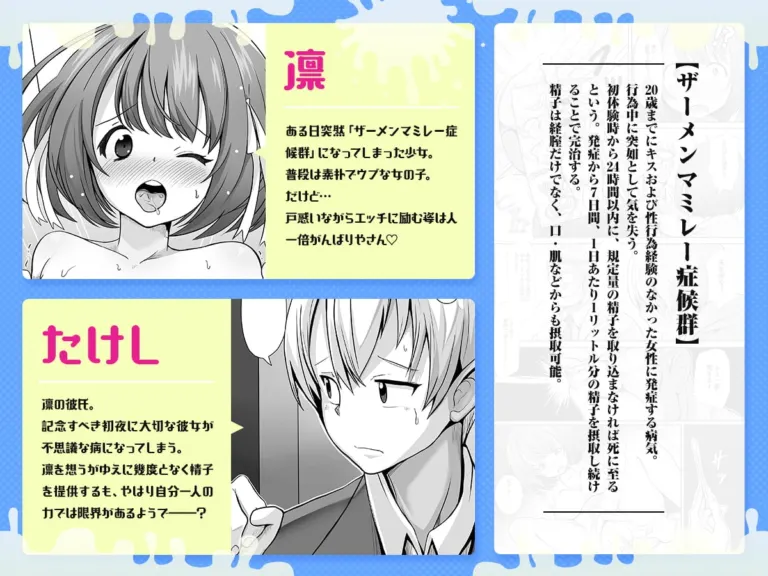 【試読版】精子1日1リットル　取り込まないと死ぬ病【RJ360732】 のサンプル画像