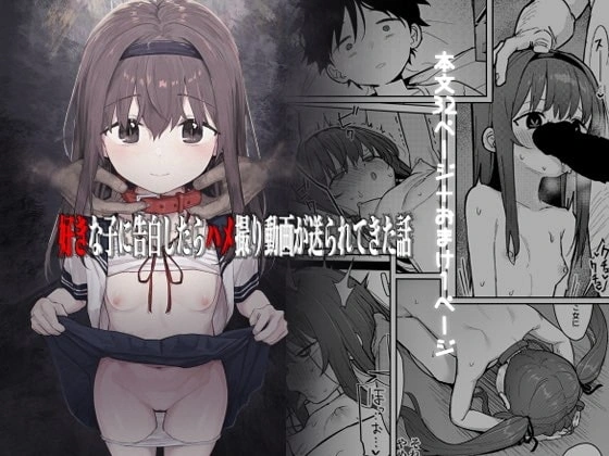 好きな子に告白したらハメ撮り動画が送られてきた話【RJ406560】 の表紙
